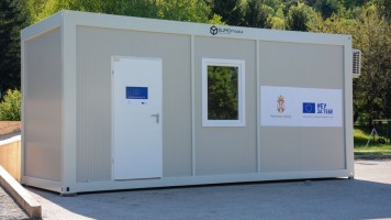 Климатизовани контејнер донација Владе РС и ЕУ Дому здравља Зајечар