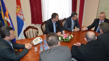 Министар грађевине Велимир Илић у посети Зајечару