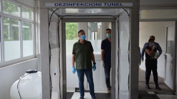  ЗАЈЕЧАР: ТУНЕЛИ ЗА ДЕЗИНФЕКЦИЈУ  