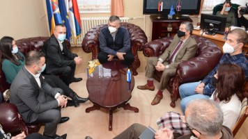 Састанак у Градској управи: Представници ЦЕКОМ-а из Хрватске у посети Зајечару 