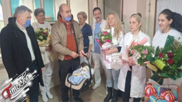 Зајечар: Дечак Данило прва беба рођена у 2026. години