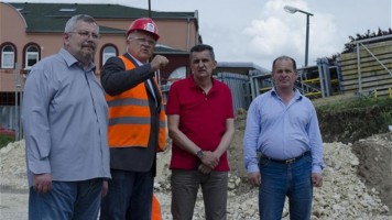 Огњеновић: Задовољан сам динамиком радова на мосту у Котлујевцу