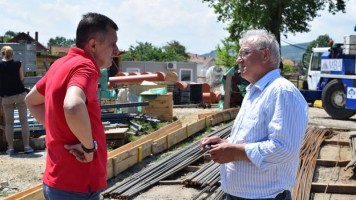 Бетонира се други сегмент моста у Котлујевцу