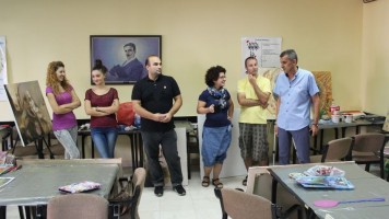 Градоначелник Огњеновић посетио уметнике