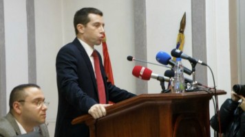 Стефан Занков на челу зајечарског парламента