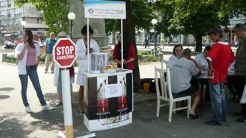 Акција на градском тргу: Стоп цигаретама