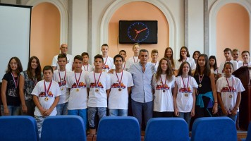 Пријем за шампионе Дечије олимпијаде