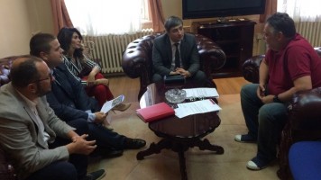 Градоначелник Ничић са представницима НИС-а