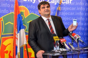 Прес конференција председника Скупштине града Зајечара, 23.10.2014