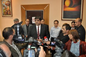 Председник скупштине са привредницима