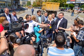 Реконструкција улице Николе Пашића 25.07.2014