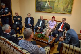 Посета Њ.Е. Амбасадора Швајцарске, 08.09.2014