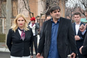 Обилазак улице Светозара Марковића и обраћање предшколцима у позоришту 23.2.2015