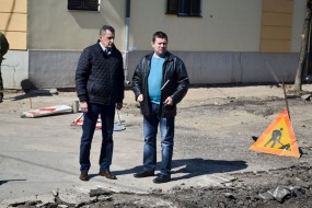 Радови у Которској улици 17. март 2015