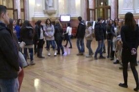 Посета зајечарских средњошколаца Народној Скупштини Србије