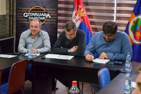 Организациони одбор Гитаријаде 6.4.2015.