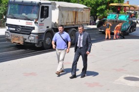 29. мај - обилазак завршних радова у Сокобањској улици