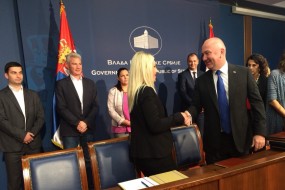 Потписивање уговора у Влади РС 24.09.2018