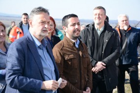 Министар грађевинарства, саобраћаја и инфраструктуре Томислав Момировић у Зајечару