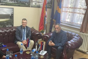 Амбасадор Словеније у Србији Дамјан Бергант у Зајечару