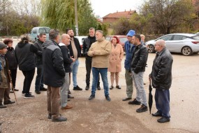 Радови на реконтрукцији пута од Великог Јасеновца ка железничкој станици Табаковац 