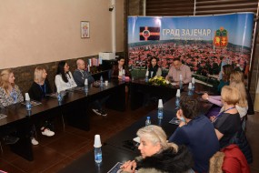 Пријем за наставнике из Словеније, Летоније, Холандије и Грчке