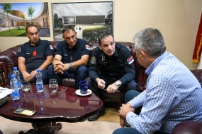 Пријем за припаднике ватрогасно-спасилачких јединица 