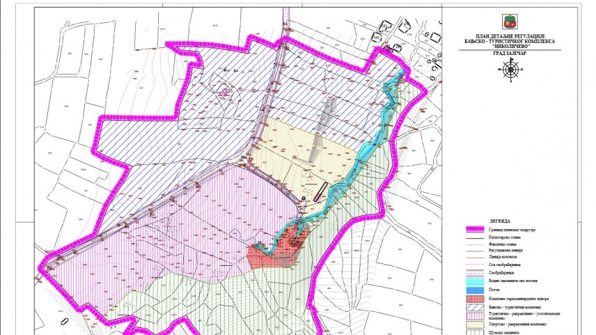  Рани јавни увид поводом израде Плана детаљне регулације бањско-туристичког комплекса „Николичево”