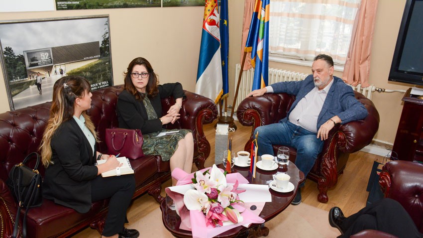 Генерални конзул Румуније у Зајечару Миоара Стефан и градоначелник Зајечара одржали састанак 